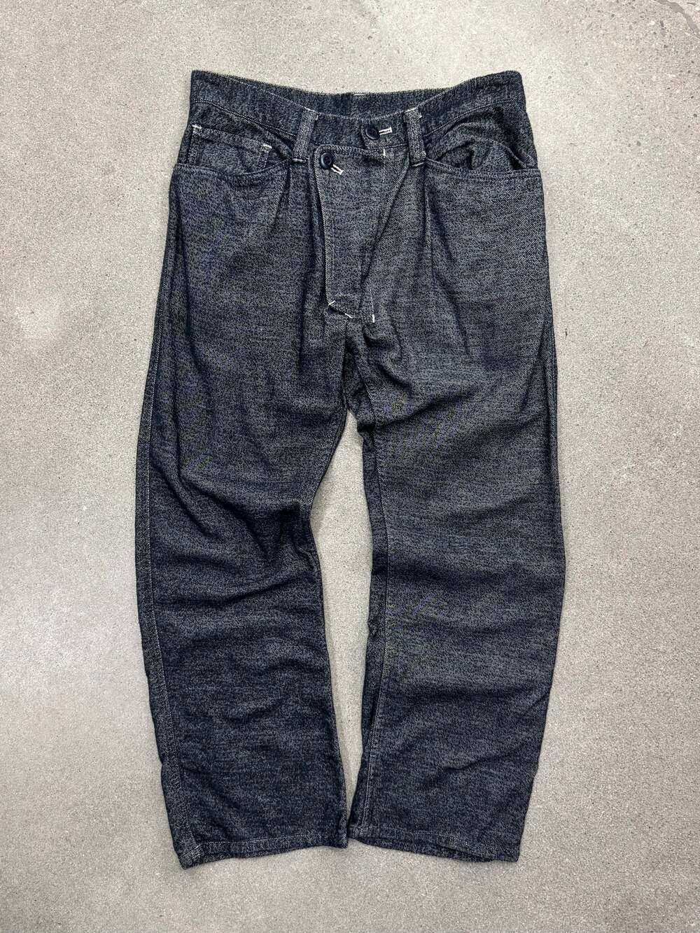 ts(s) Japanese Asymmetric Military Button Fly Pants - 31”